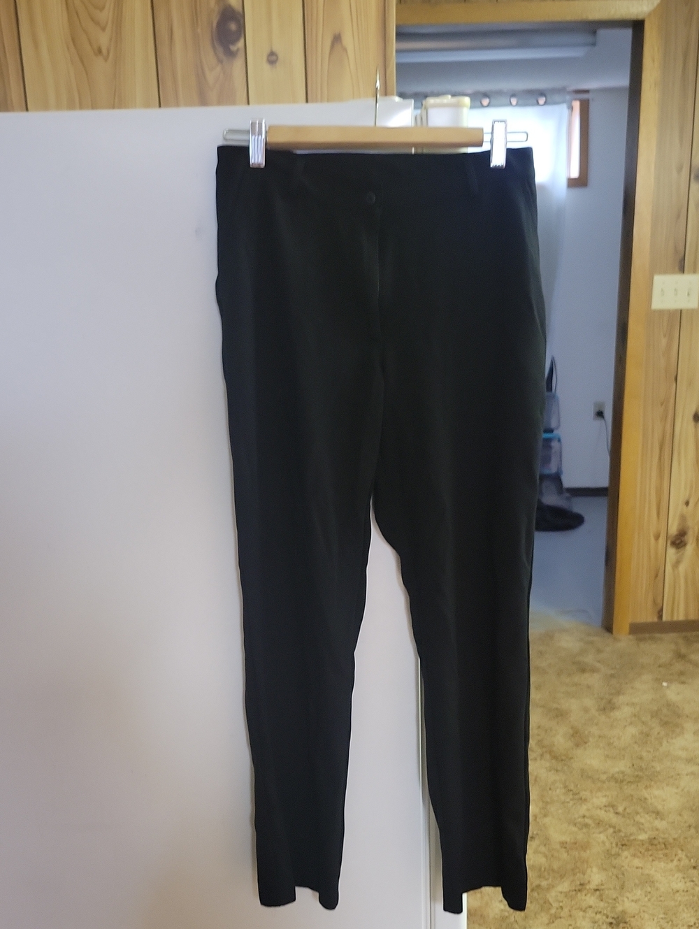 Women's Black Lightweight Dress Pants